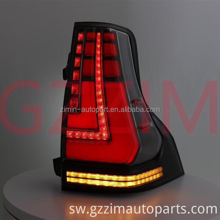 Sehemu za gari nyuma taa iliyoongozwa taa ya taa iliyobadilishwa taa ya FJ150 Prado 2018